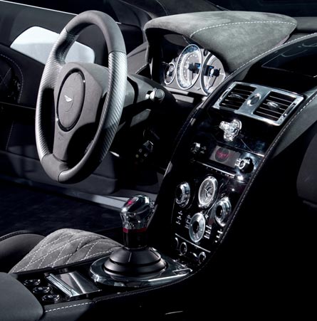 Aston Martin on Sports Car  Aston Martin Vanquish Interior