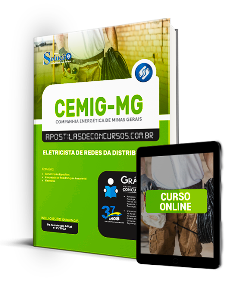 Apostila Concurso CEMIG MG 2022 PDF Download e Impressa
