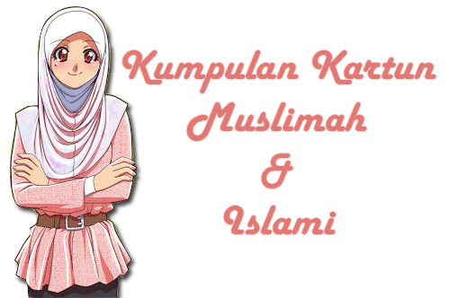  Gambar  Online  Shop Kartun  Muslimah Gallery Islami Terbaru