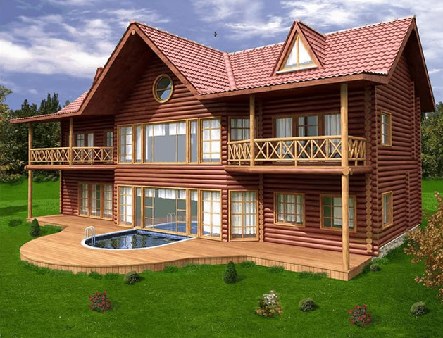 Beberapa Model Rumah Kayu Modern | Desain Rumah Minimalis
