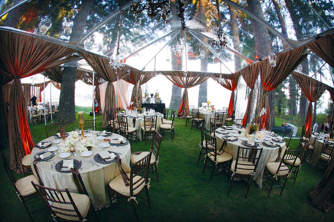 RainingBlossoms Wedding Receptions Tents Decoration