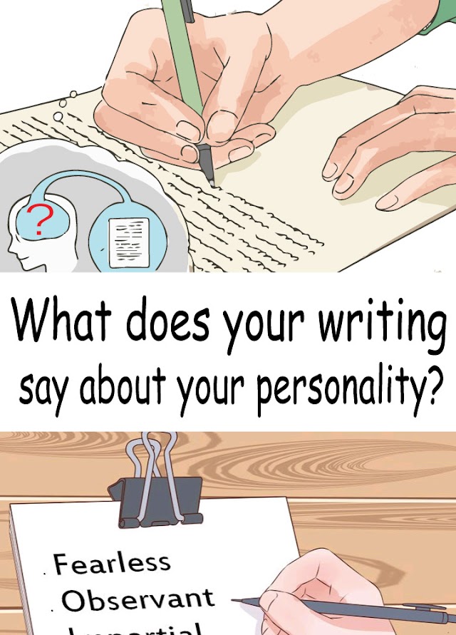 What does your writing say about your personality?
