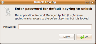 Change Keyring password