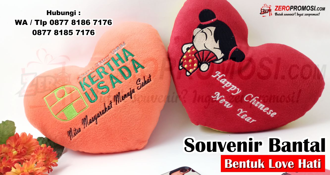 Bantal Aksesori Bentuk Love, Boneka Bantal Sofa Love Souvenir Unik, Bantal Love Full Dakron Custom, Bantal Isian Full Dakron Cetak Bordir, Bantal Sofa Love Bahan Kain Velboa, Bantal Bulu Bentuk Love, Souvenir Bantal Boneka Love Cetak Bordir, Bantal Maskot Bahan Velboa Custom, Souvenir Bantal Promosi, Buat Bantal Custom Bordir