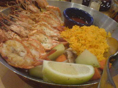 Fish & Co, peri peri prawns