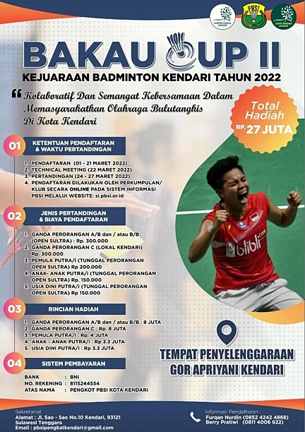 Kejuaraan Bulutangkis Bakau Cup II