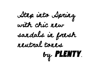 plenty