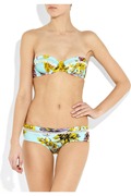Zimmermann Valentine printed underwired bikini b