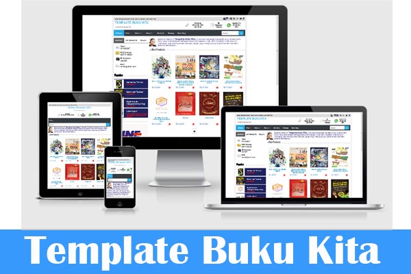 Homepage template buku kita