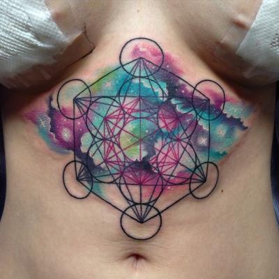 Tatuagem Cósmico - lindo - Aquarelado - Tattoos Tatuagem Cósmico - lindo - Aquarelado - Tattoos