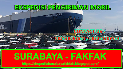 EXPEDISI PENGIRIMAN MOBIL [PICK UP, TRUK CDD, FUSO, TRONTON, TRAILER, DUMP TRUCK] FAKFAK PAPUA BARAT MURAH