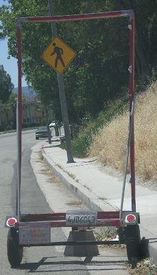 trailer without billboard, photo by Rosemary West © 2009