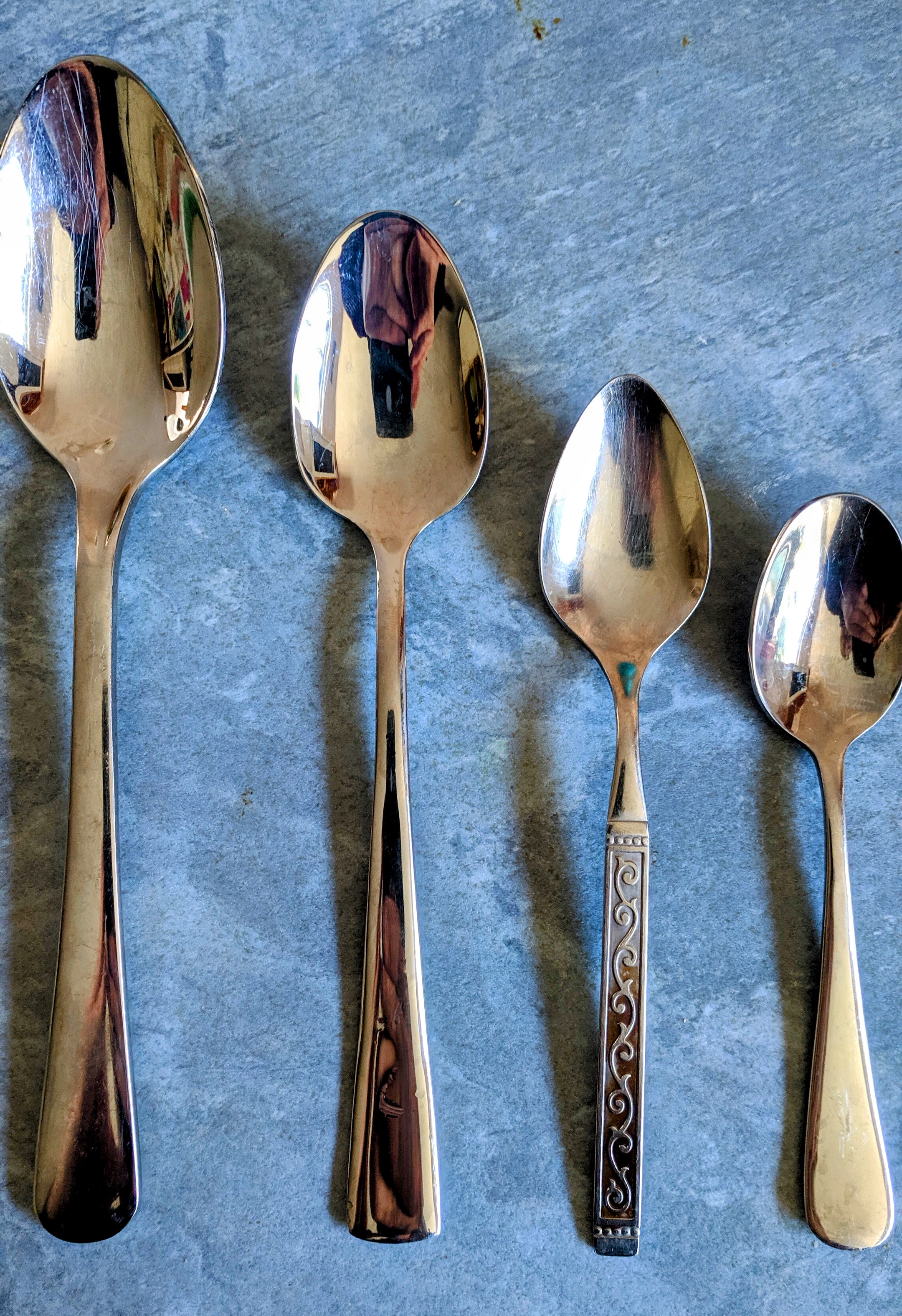 These are all teaspoons