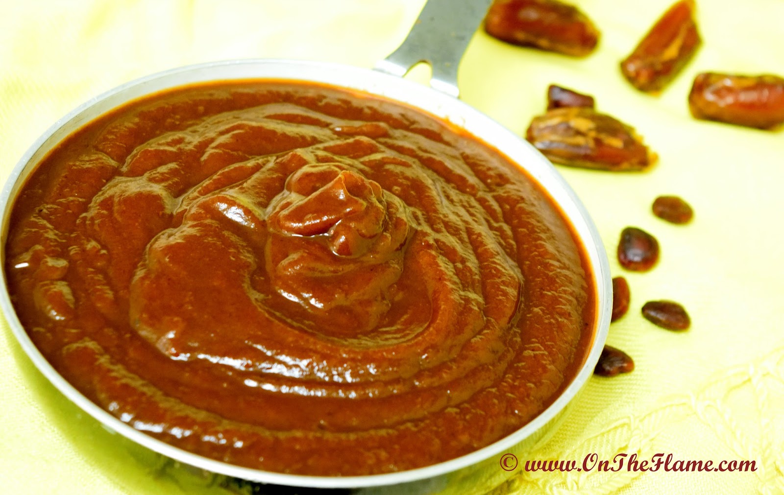 On The Flame By Rekha Nahata Khajur Imli Chutney Dates Tamarind Sauce