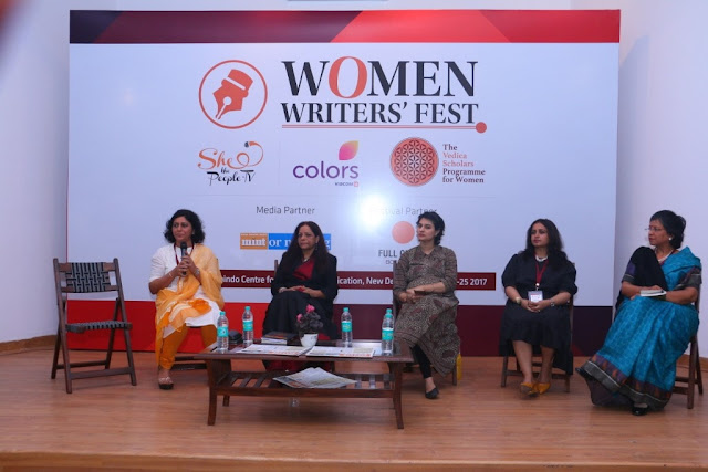 Left to right Sonia Golani, Poonam Barua, Shaili Chopra, Milee Ashwarya and Sonu Bhasin-min