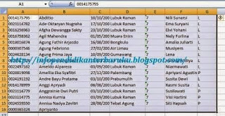 gambar111 cara menyimpan NISN ke Excel