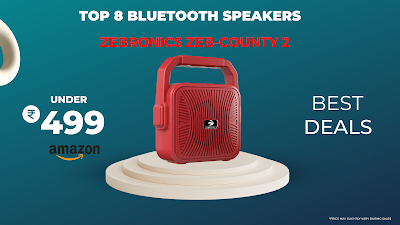 the Best 8 Bluetooth Speakers Under Rs 499