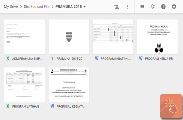 Contoh Administrasi Kegiatan Pramuka Sekolah SMP 