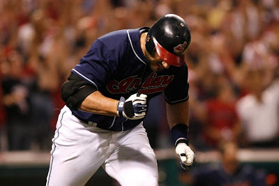 The Pronk celebrates a base hit. These days, we'll accept this as Pronkian.