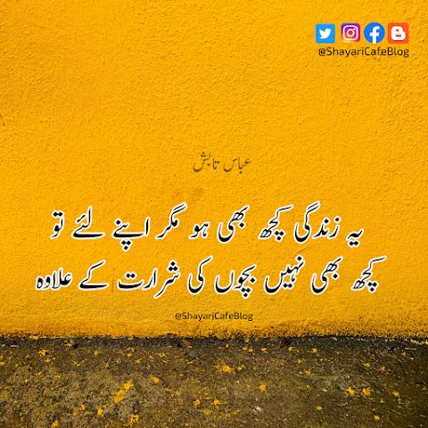 100+ Urdu Poetry | Urdu Shayari Ideas | Abbas Tabish Poetry | Famous Urdu Poetry | Urdu Shayari