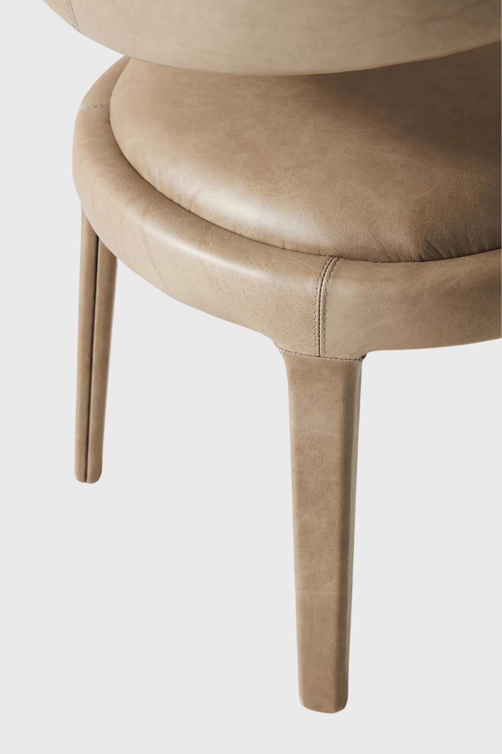 leather hagen dining chair