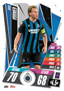 Topps Match Attax 2020-2021 Club Brugge Set