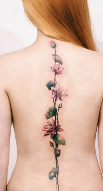 35 idéias de Tatuagens para a região da coluna