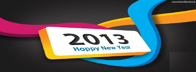 Happy New 2013  Couverture Facebook