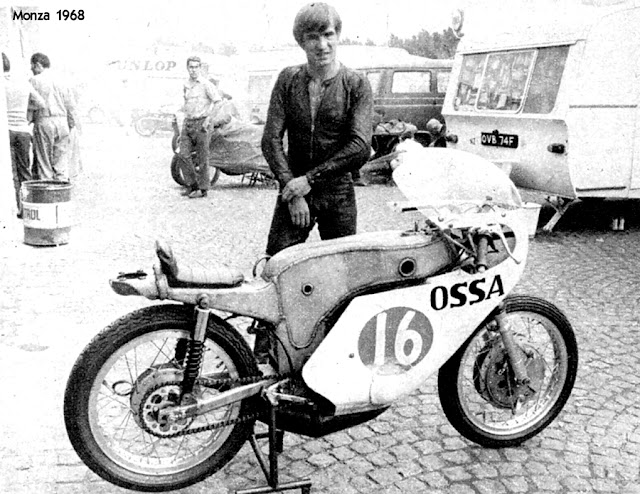 Ossa 250 monocoque racer | Santi Herrero | 1969 Grand Prix 