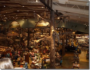 This is the view of a quarter of the shopping area!