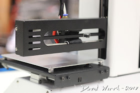 setup 3d printer, first print