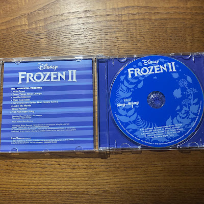 【ディズニーのCD】映画サントラ　カラオケ「Disney Sing-Along Disney FrozenⅡ」を買ってみた！