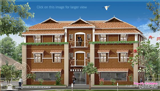 Duplex house design