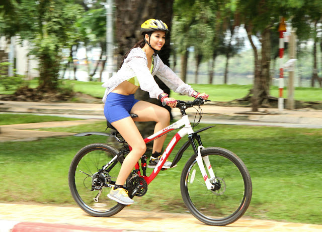 Những nguyên tắc tập luyện giảm cân với xe đạp 