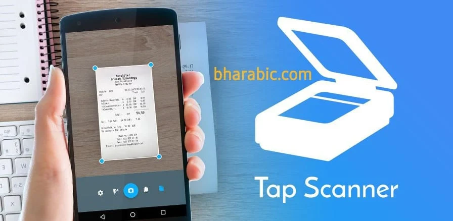 تطبيق ماسح المستندات TapScanner