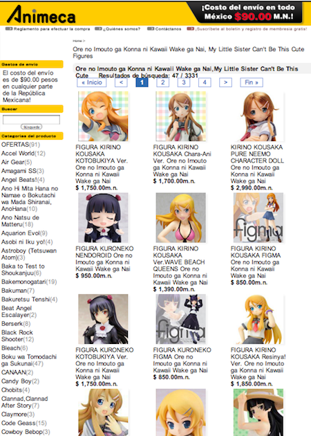 figuras oreimo