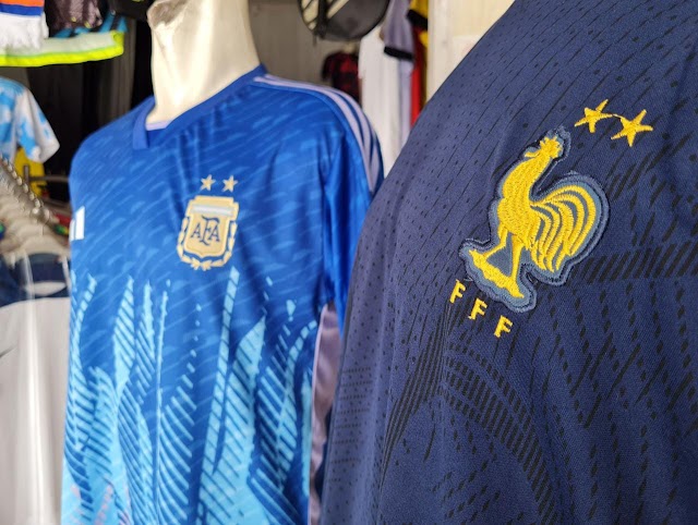 Jersey Argentina dan Perancis Naik Signifikan 