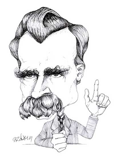 Thirty years before Nietzsche pronounced God dead, 