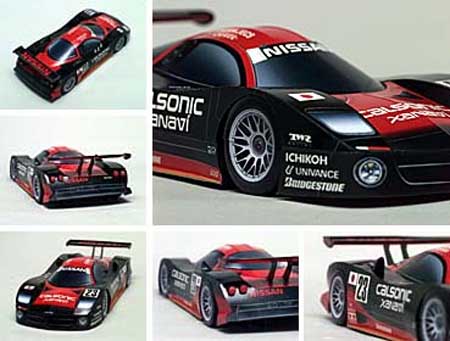 Nissan R390 GT1 Papercraft