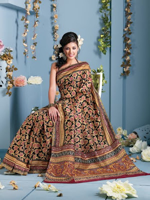 Sarees Of Printed Photos