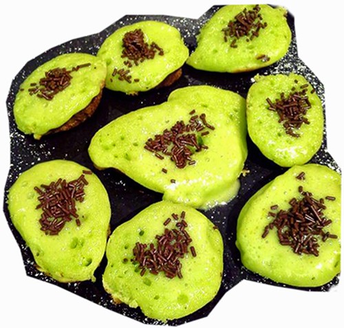 Kue Cubit Green Tea