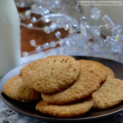 Pure maple syrup sweetens these seasonal treats. Rolled in a maple sugar and cinnamon coating, this refined sugar free version of the classic Snickerdoodle celebrates the bounty of a northern winter.