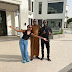 Femi Otedola Hosts His Daughter Temi and Her Fiancé Mr Eazi At His Dubai Home (Photo)