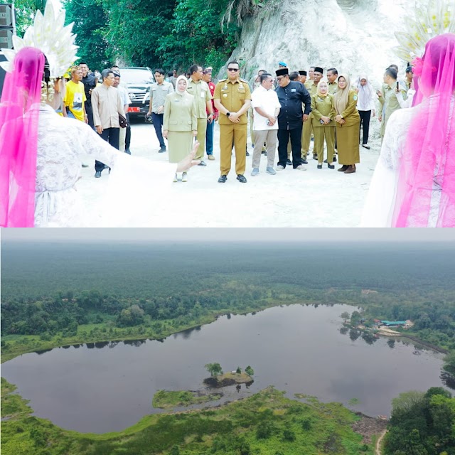 Wisata Alam Danau Laut Tador di Batu Bara Sejuk dan Asri