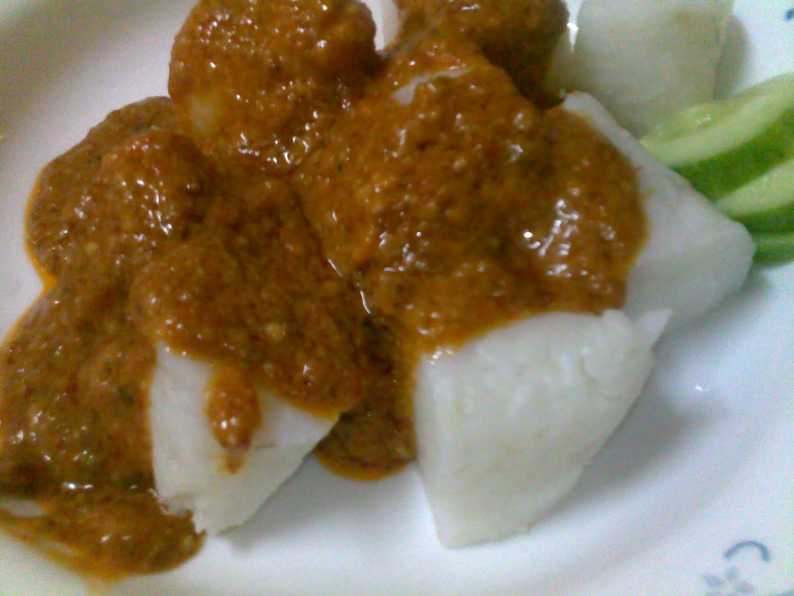 My Kitchen: Nasi Impit dan kuah kacang