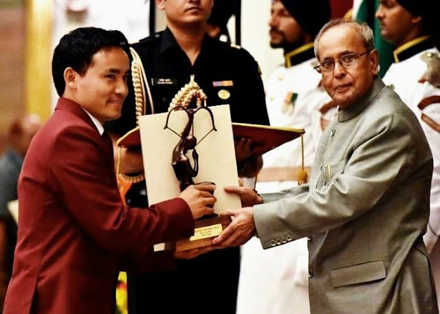 Gorkha shooter Jitu Rai conferred Arjuna award 2015