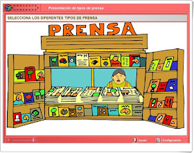 "Tipos de prensa" (Medios de comunicación de 1º y 2º de Primaria)