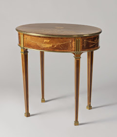 Writing table, David Roentgen, c. 1775 - c. 1780