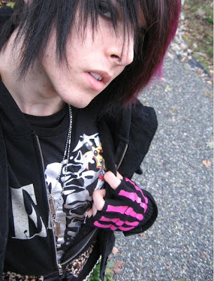 hot emo guys with blue eyes and black. Hot Hot Emo guy with awesome