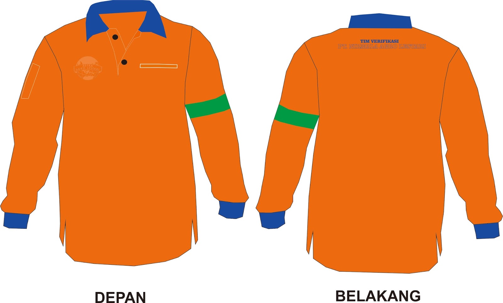  Desain  Baju Kaos  Panjang  Berkerah Klopdesain